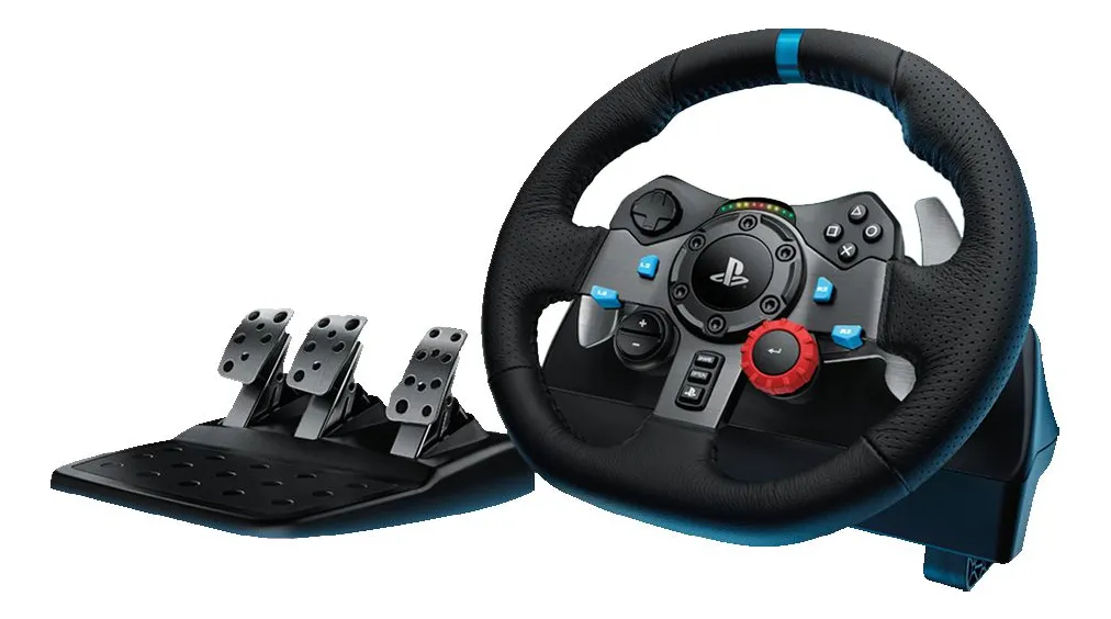 Imagen de Volante para videojuegos Logitech G Kit G29 + pedalera color negro PS4 PS5